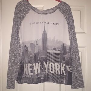 Long sleeve New York shirt